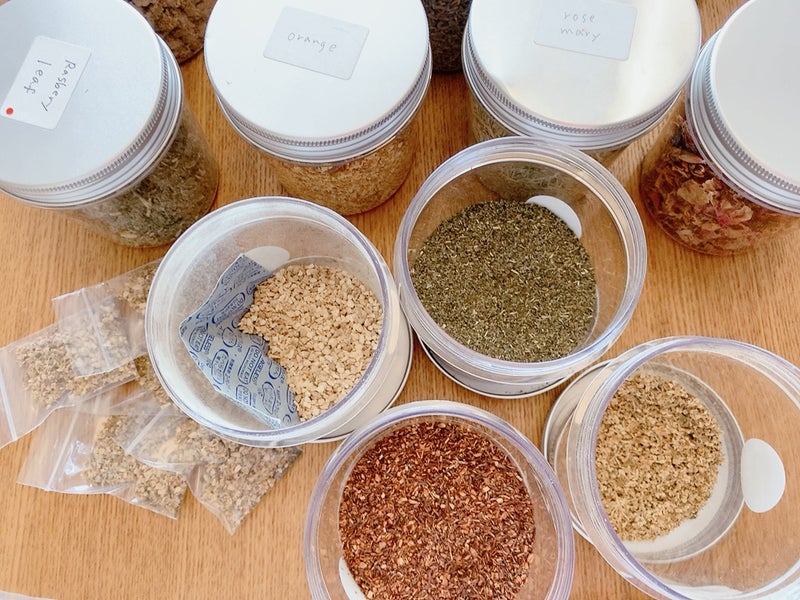 テーマは「夏のデトックス」。オリジナルのハーブティができました！